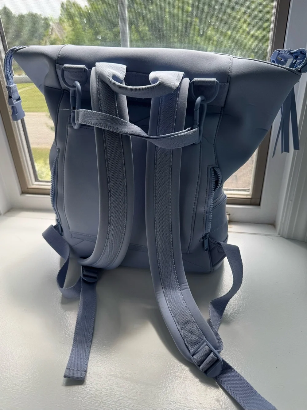 Dagne Dover Large Indi Diaper Backpack Rare Skyway Blue All